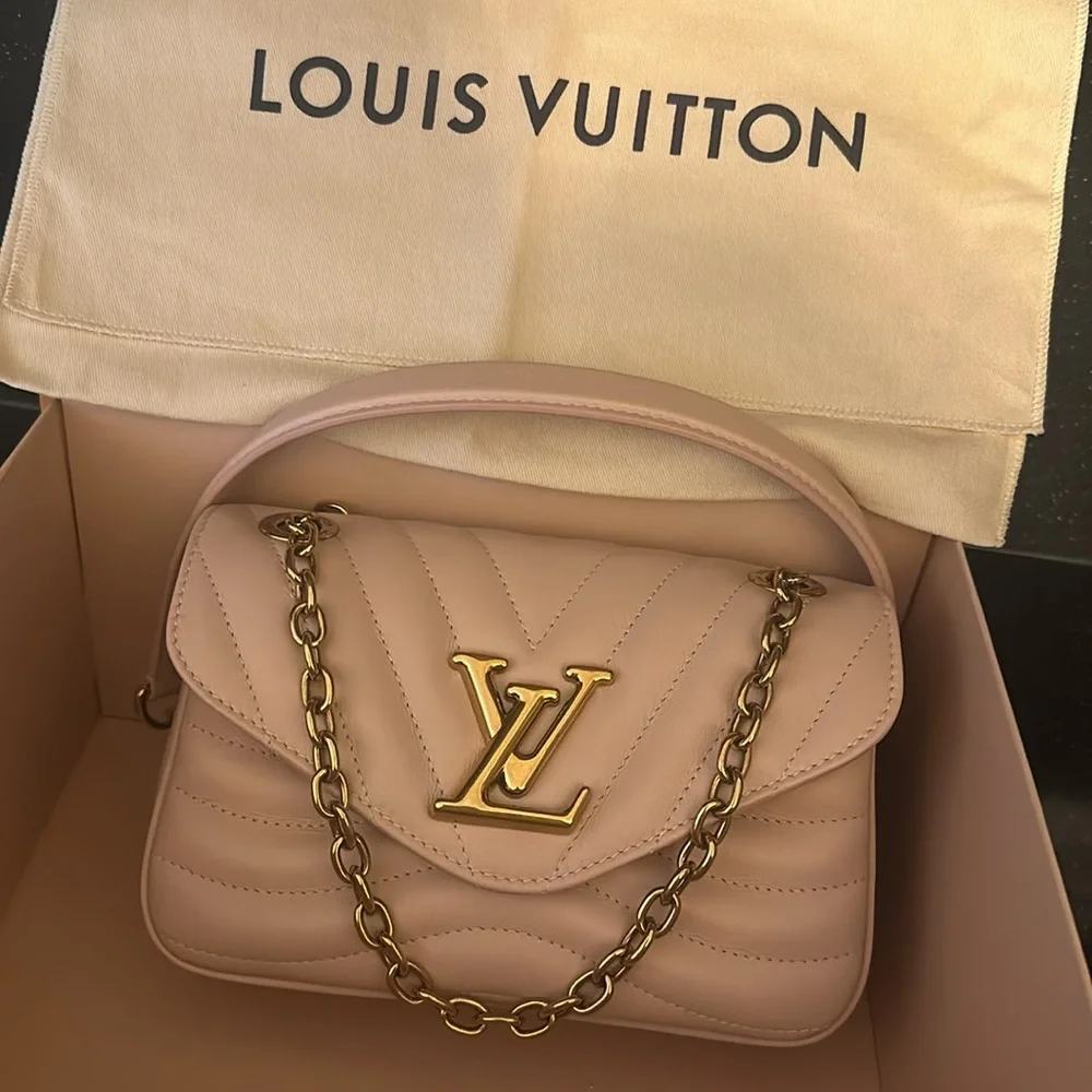Louise Vuitton small pink bag. Brand New. Never worn. Original box & dust bag. - Picture 2 of 3